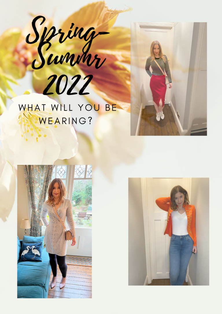 Spring/Summer 2022  – what will we be wearing? My low down on the trends that are hot and those that are not so…